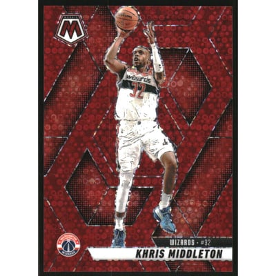 2024-25 Panini Mosaic Mosaic Fast Break Red #151 Khris Middleton