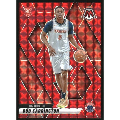 2024-25 Panini Mosaic Mosaic Red #206 Bub Carrington