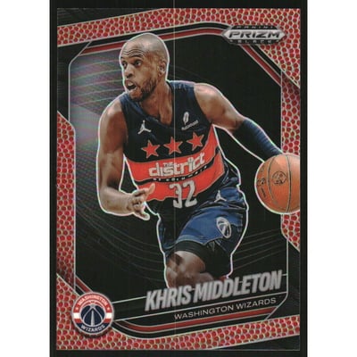 2024-25 Panini Prizm Black Prizms Basketball #14 Khris Middleton