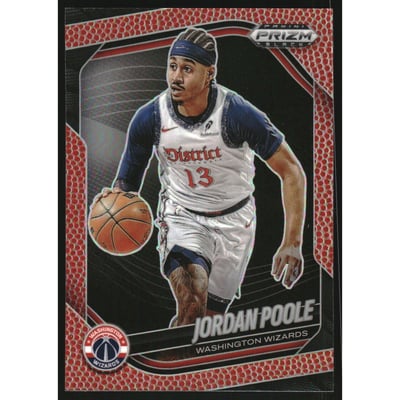 2024-25 Panini Prizm Black Prizms Basketball #67 Jordan Poole