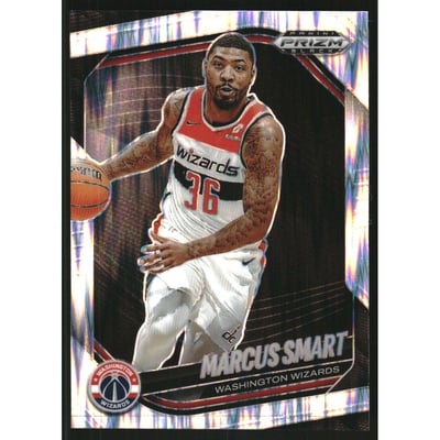 2024-25 Panini Prizm Black Prizms Skewed #27 Marcus Smart