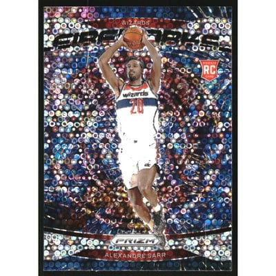 2024-25 Panini Prizm Fireworks Prizms Fast Break #21 Alexandre Sarr