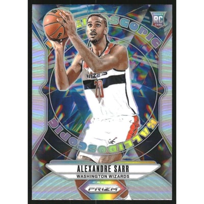 2024-25 Panini Prizm Kaleidoscopic Prizms Silver #26 Alexandre Sarr