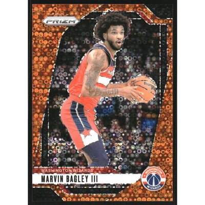 2024-25 Panini Prizm Prizms Fast Break Orange #145 Marvin Bagley III