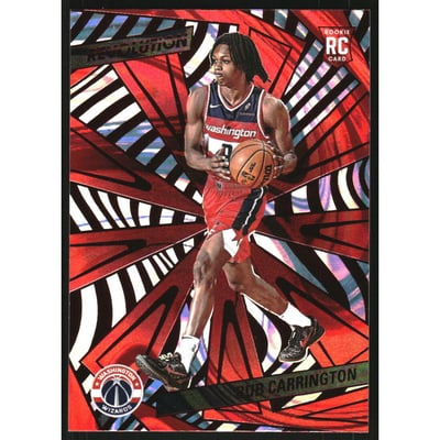 2024-25 Panini Revolution Red Swirl #121 Bub Carrington