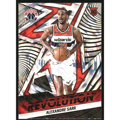 2024-25 Panini Revolution Rookie Revolution Fractal #16 Alexandre Sarr