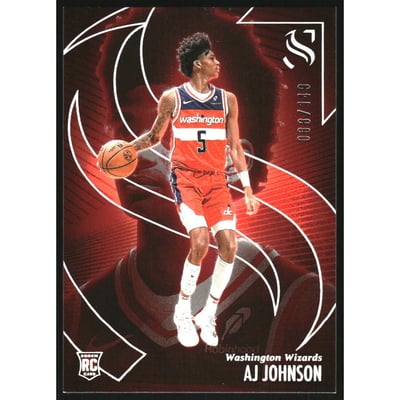 2024-25 Panini Silhouette Holo Silver #77 AJ Johnson
