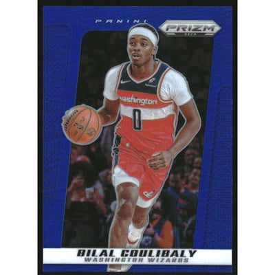 2024-25 Prizm Deca Prizms Blue #36 Bilal Coulibaly