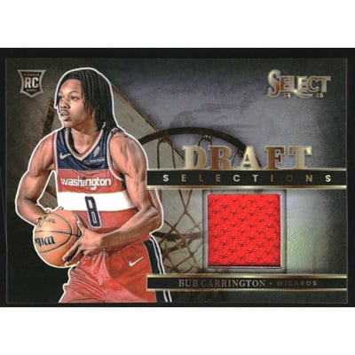 2024-25 Select Draft Selections Memorabilia #13 Bub Carrington