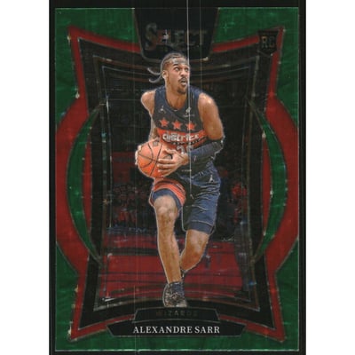 2024-25 Select Green Stars Prizms #73 Alexandre Sarr
