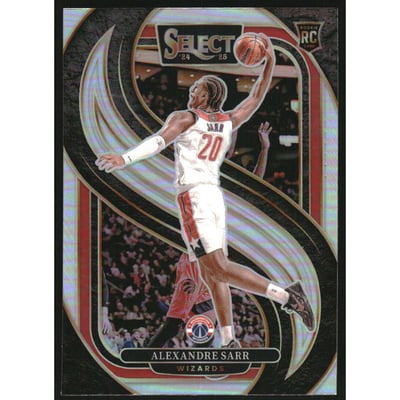 2024-25 Select Silver Prizms #185 Alexandre Sarr