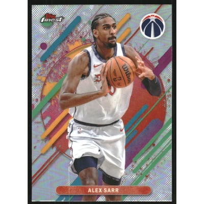2025-26 Finest Refractors #259 Alex Sarr R
