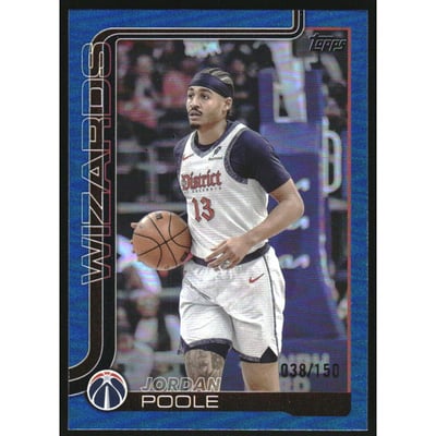 2025-26 Topps Blue Rainbow #94 Jordan Poole