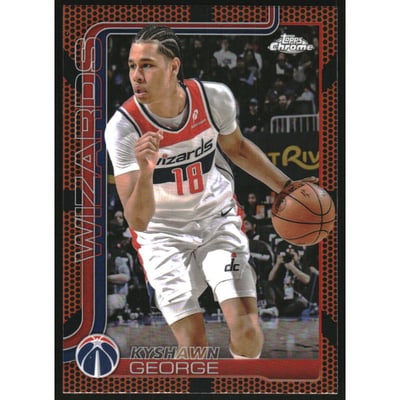 2025-26 Topps Chrome Basketball Refractors #237 Kyshawn George