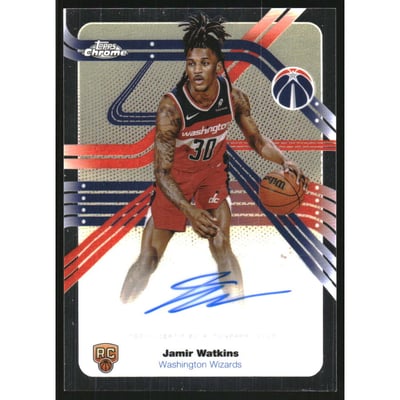 2025-26 Topps Chrome Next Stop Signatures #NSJW Jamir Watkins