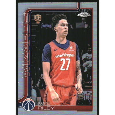 2025-26 Topps Chrome Refractors #271 Will Riley