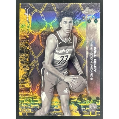 2025-26 Topps Chrome x Cactus Jack Gold Refractor #81 Will Riley RC /50