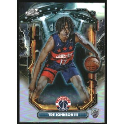 2025-26 Topps Cosmic Chrome Extraterrestrial Talent Refractors #ET16 Tre Johnson III