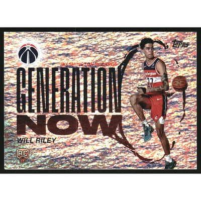 2025-26 Topps Generation Now Holo Foil #GN21 Will Riley
