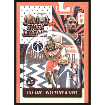 2025-26 Topps Limited Stock Legends #LST35 Alex Sarr