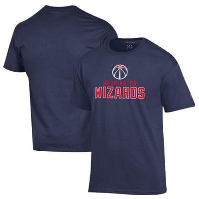 Washington Wizards Champion Jersey Cotton T-Shirt - Navy