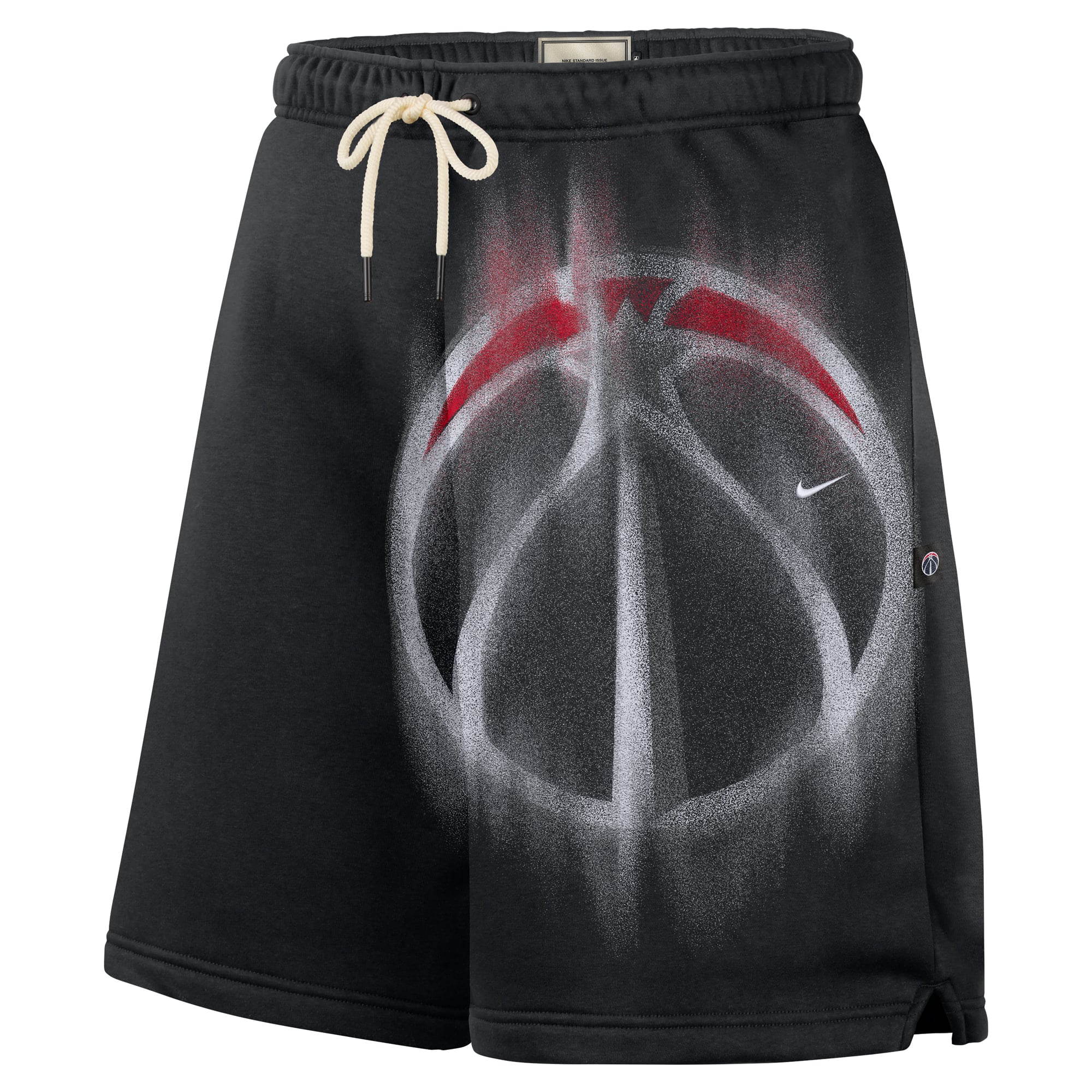 Short de sport Nike Black Washington Wizards 2026 Standard Issue pour homme