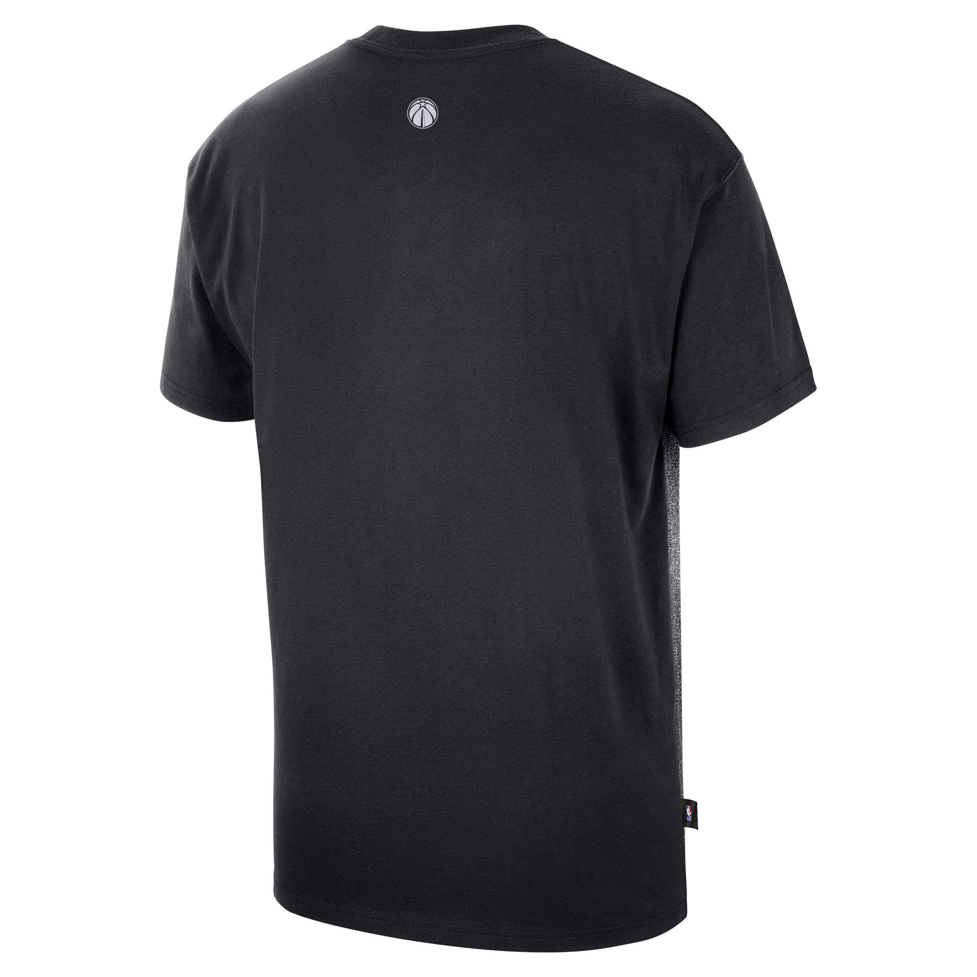 T-shirt d'entraînement Nike Black Washington Wizards 2026 Standard Issue pour homme