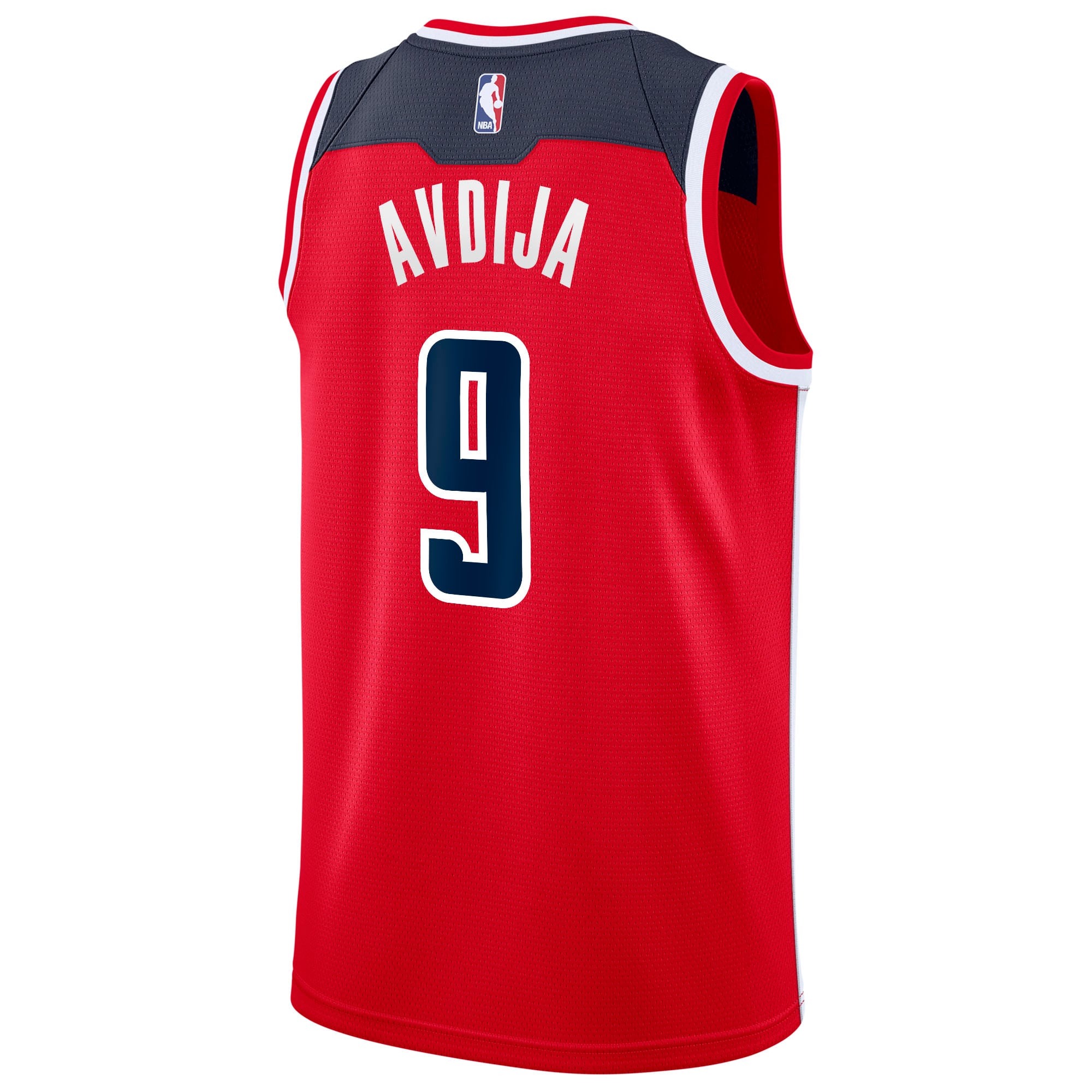 Men's Nike Deni Avdija Red Washington Wizards 2020/21 Swingman