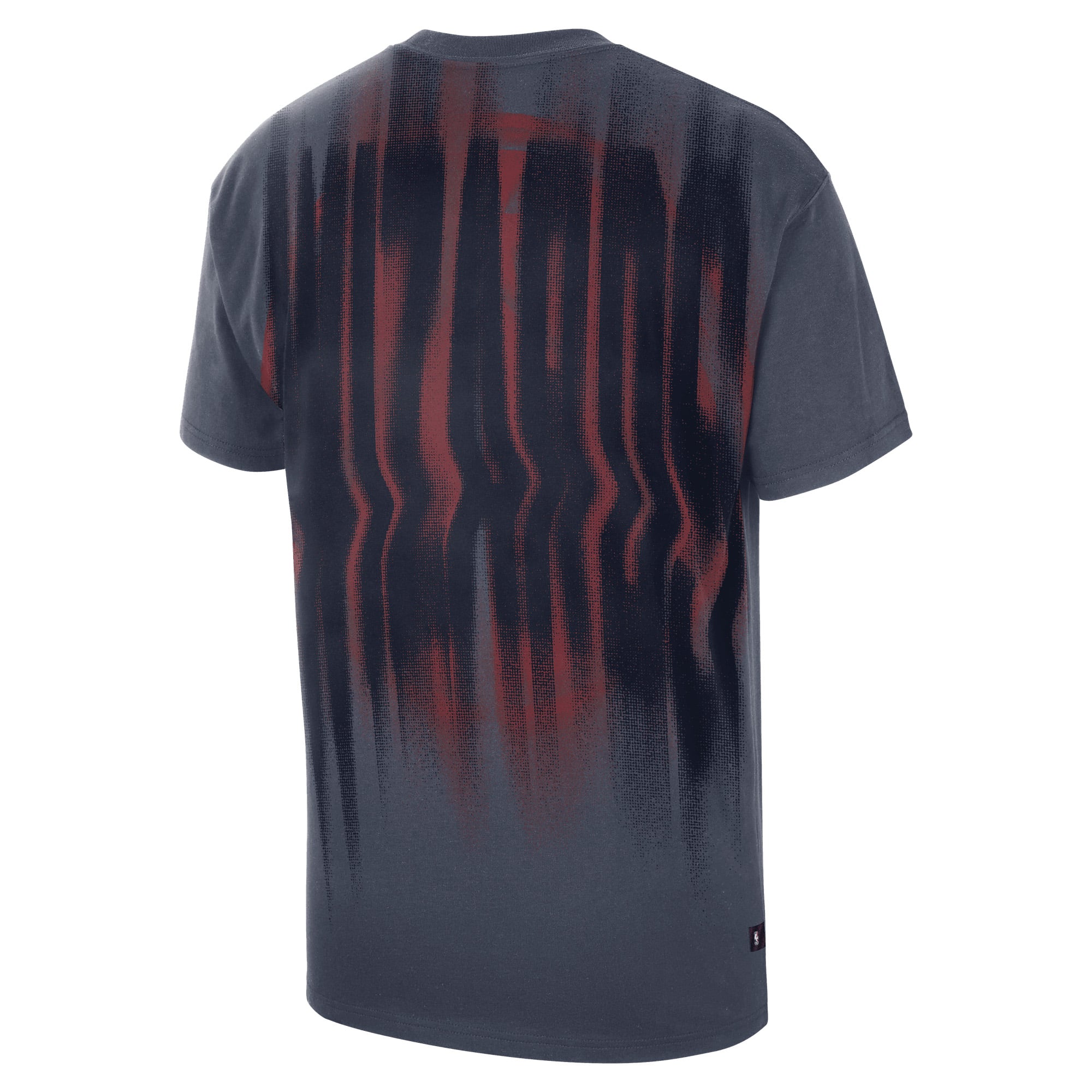 T-shirt Nike Max 90 d'avant-match, bleu marine, Washington Wizards, édition standard 2026, pour homme