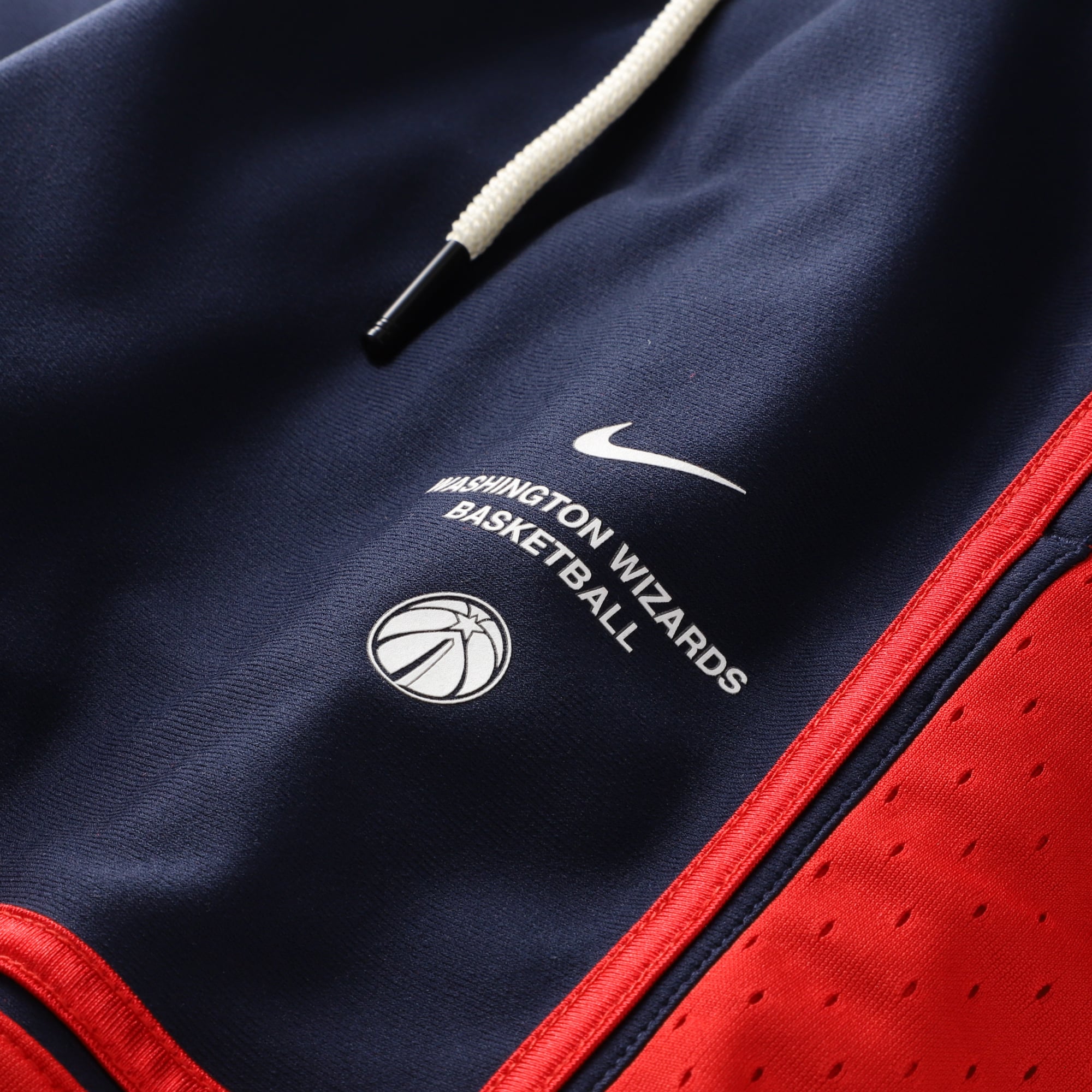 Short de match Nike Navy Washington Wizards 2026 Standard Issue pour homme