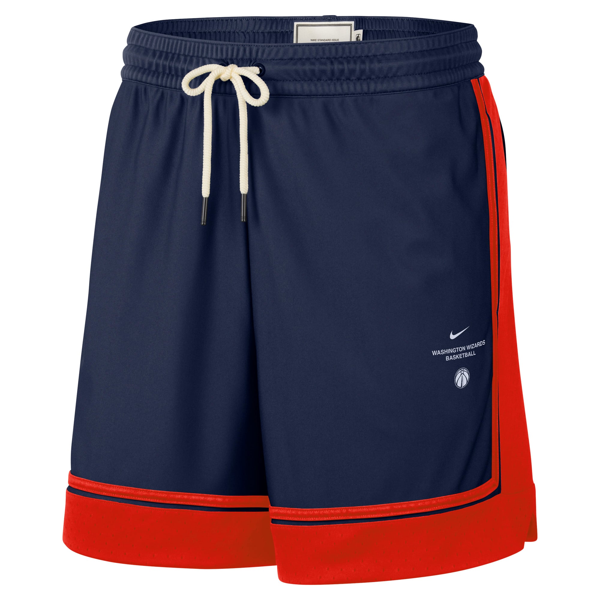 Short de match Nike Navy Washington Wizards 2026 Standard Issue pour homme