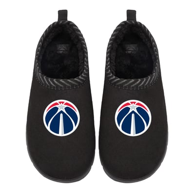 Washington Wizards ISlide Unisex Primary Logo Mission Slippers - Black
