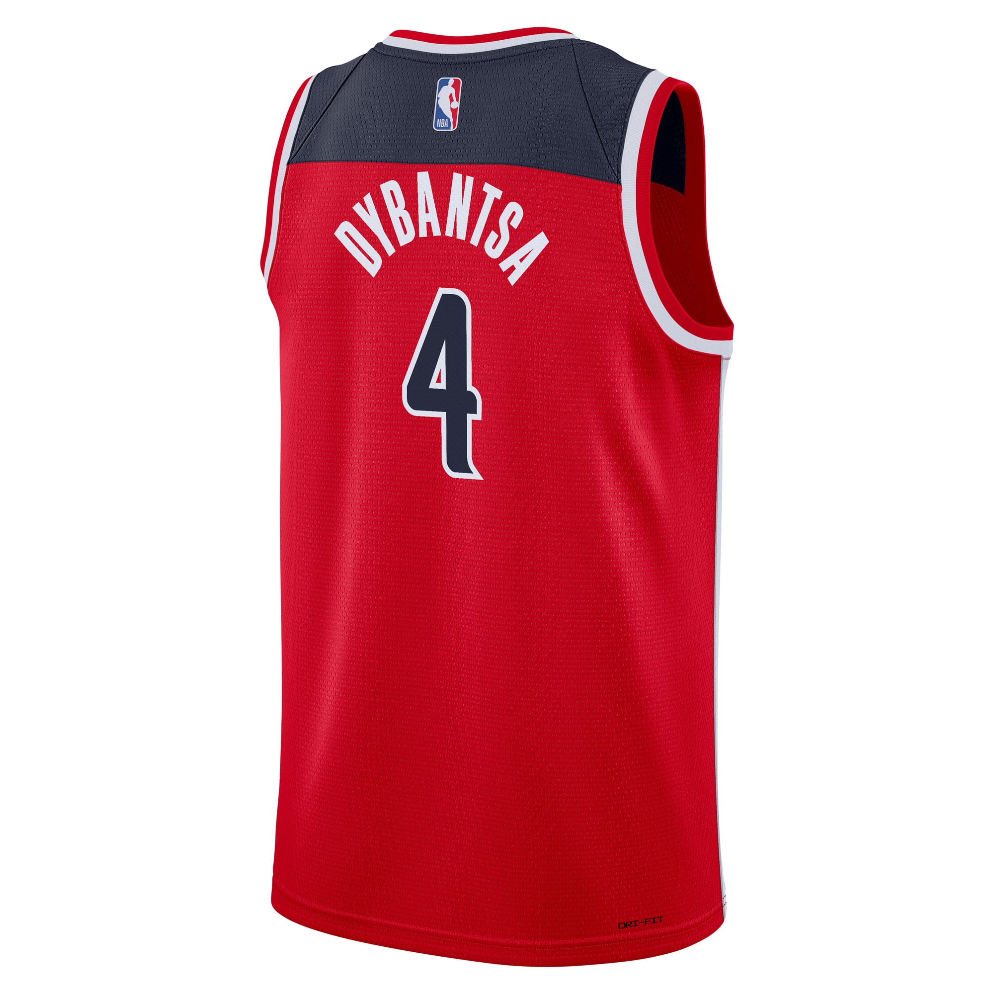 Maillot Nike AJ Dybantsa rouge Washington Wizards Swingman pour enfant - Édition Icon