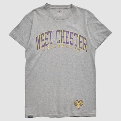 West Chester Golden Rams Jansport 2010s T-shirt - Gray - XS by Fanatics Real Vintage