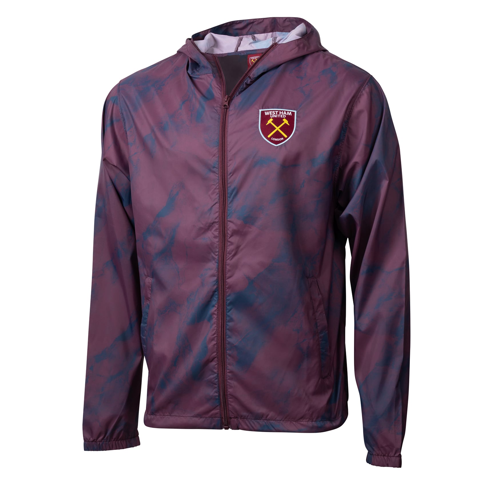 Men's Sport Design Sweden Claret West Ham United Breeze Full-Zip Windbreaker Jacket