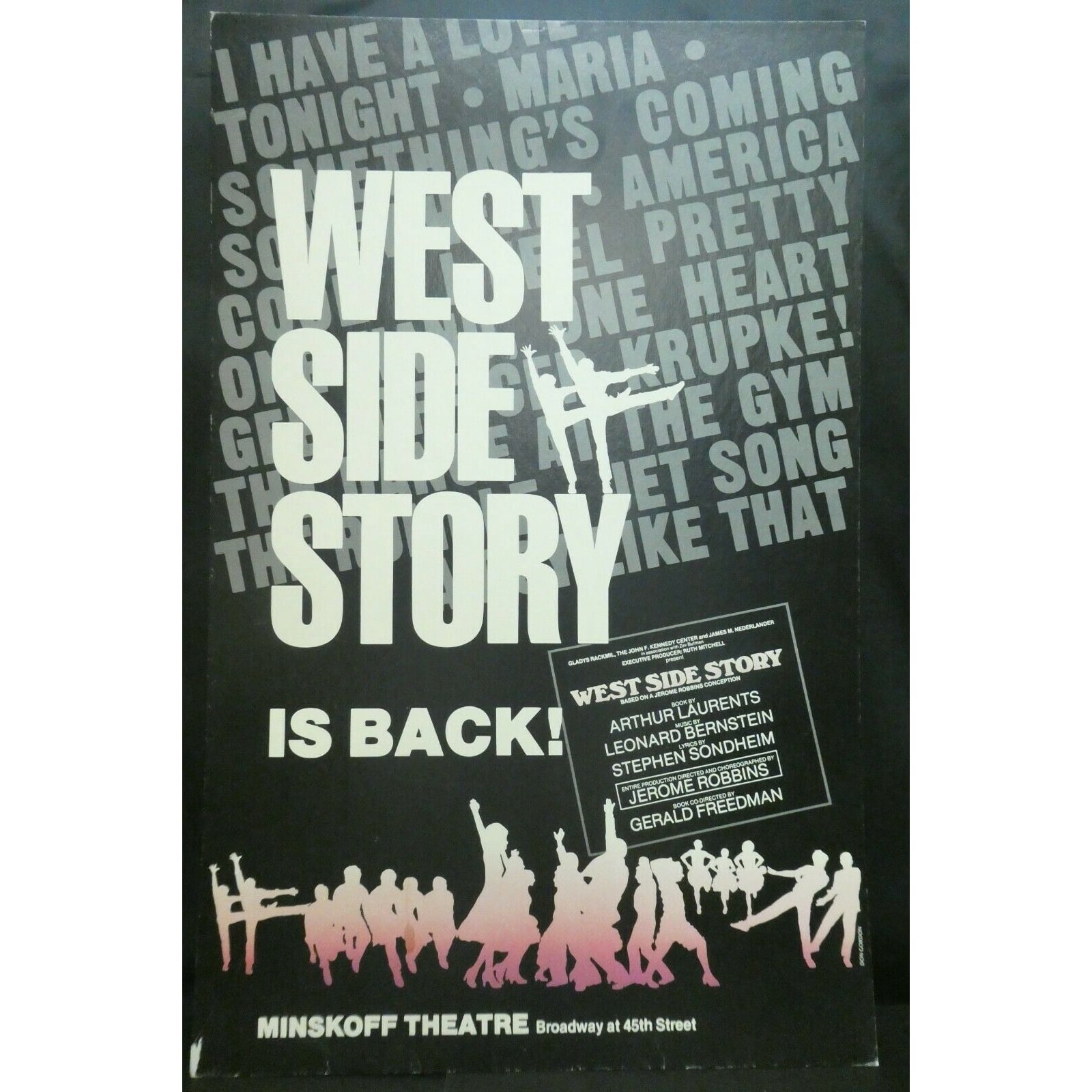 Westside Rumaal West Side Story Broadway Poster