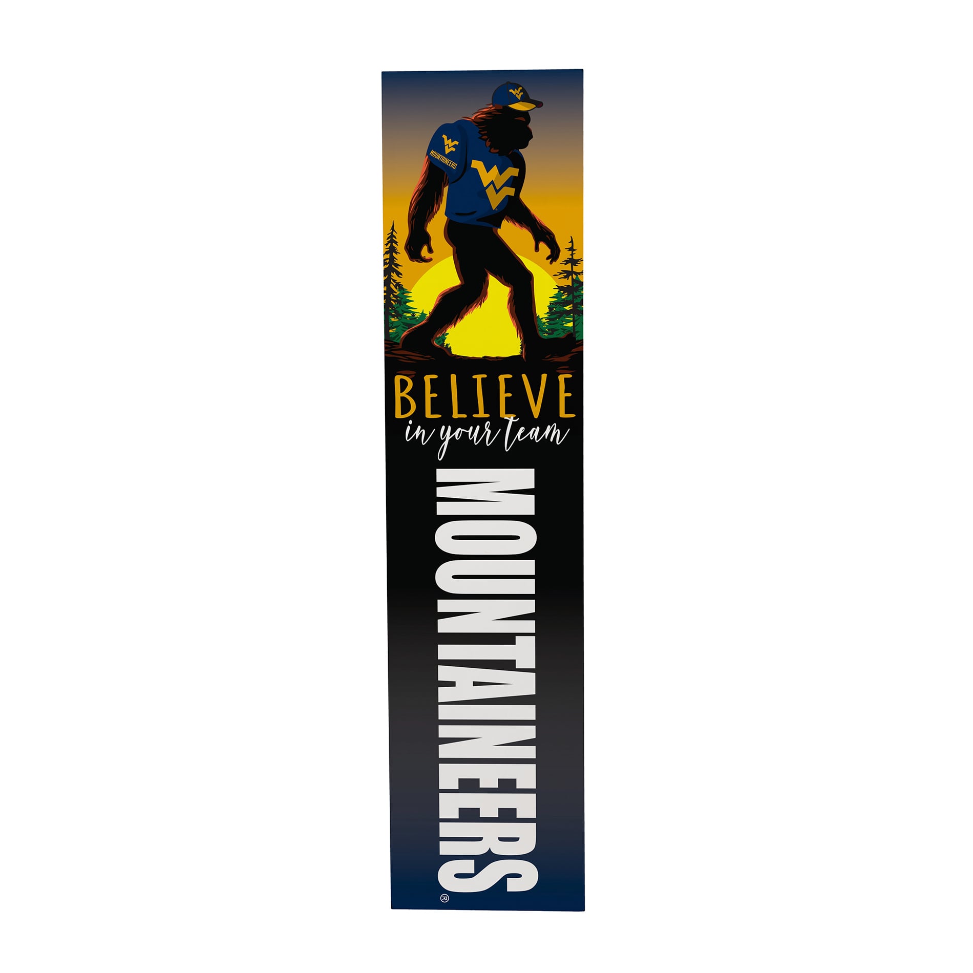 West Virginia University Gartenflagge – Doppelseitig, 100% Polyester, Offiziell Lizenziert