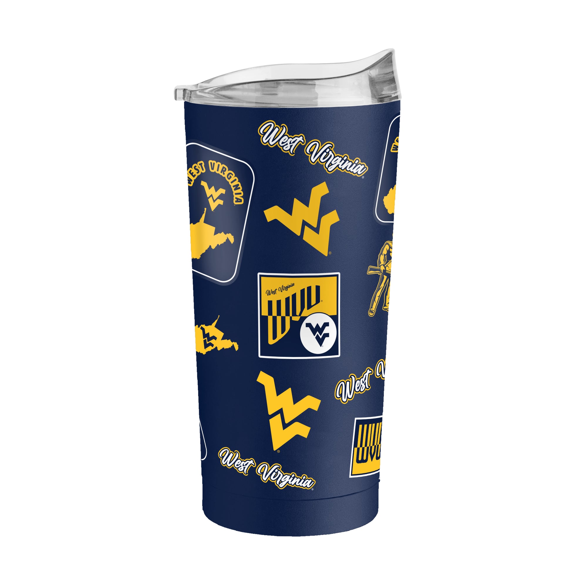 Gobelet isotherme Dreamweave de 59 cl (20 oz) avec logo des West Virginia Mountaineers