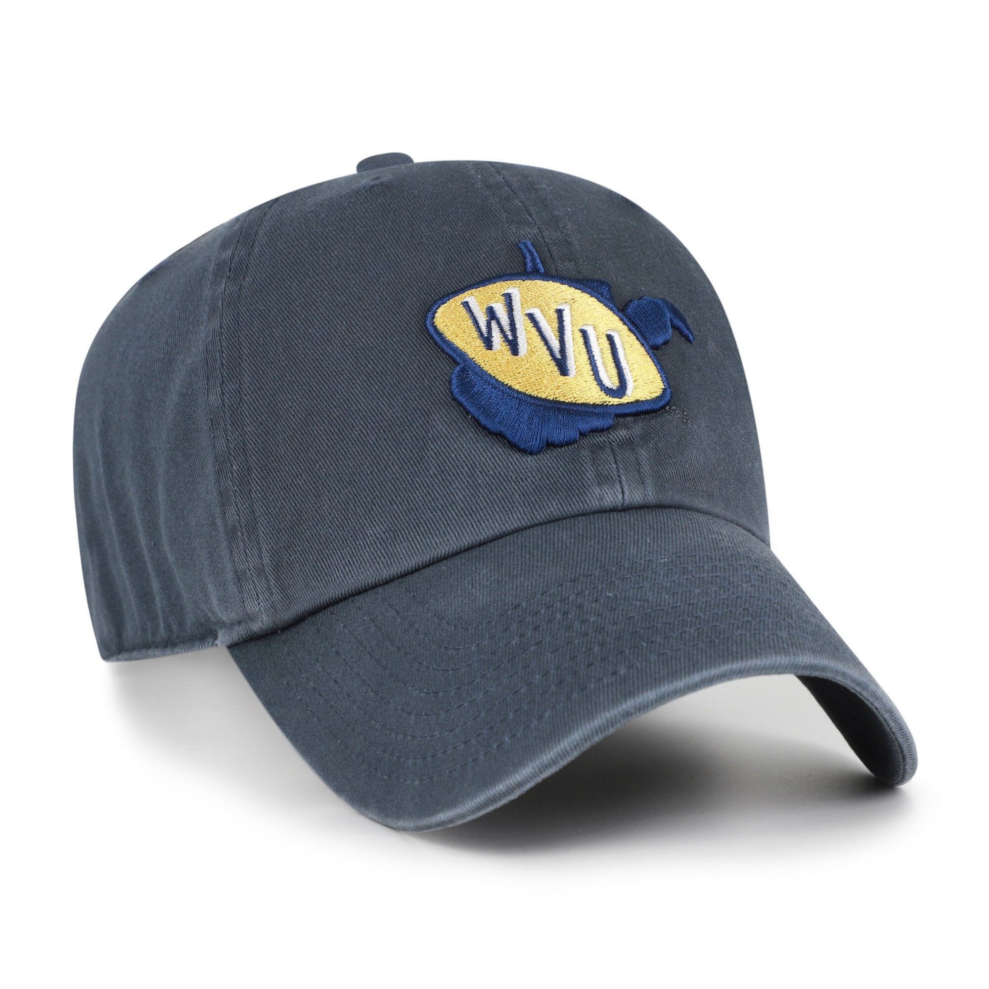 Casquette ajustable « 47 Navy West Virginia Mountaineers Vault Clean Up » pour homme