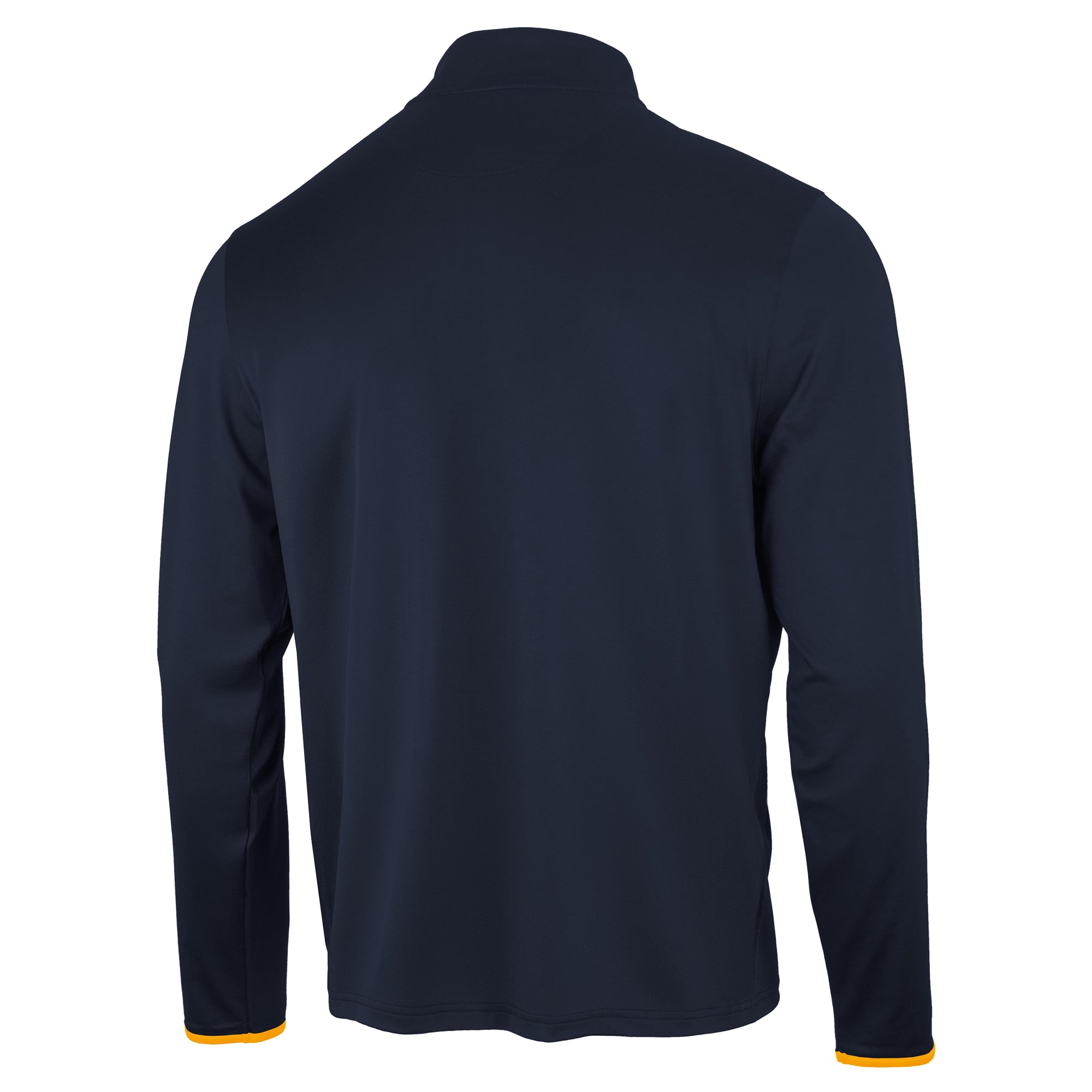 Pull à col zippé Antigua Navy West Virginia Mountaineers pour homme