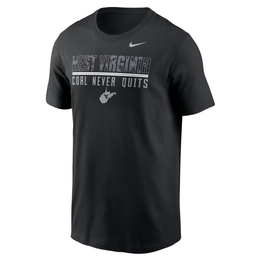 Men's Nike Black West Virginia Mountaineers Built on Bravery ...