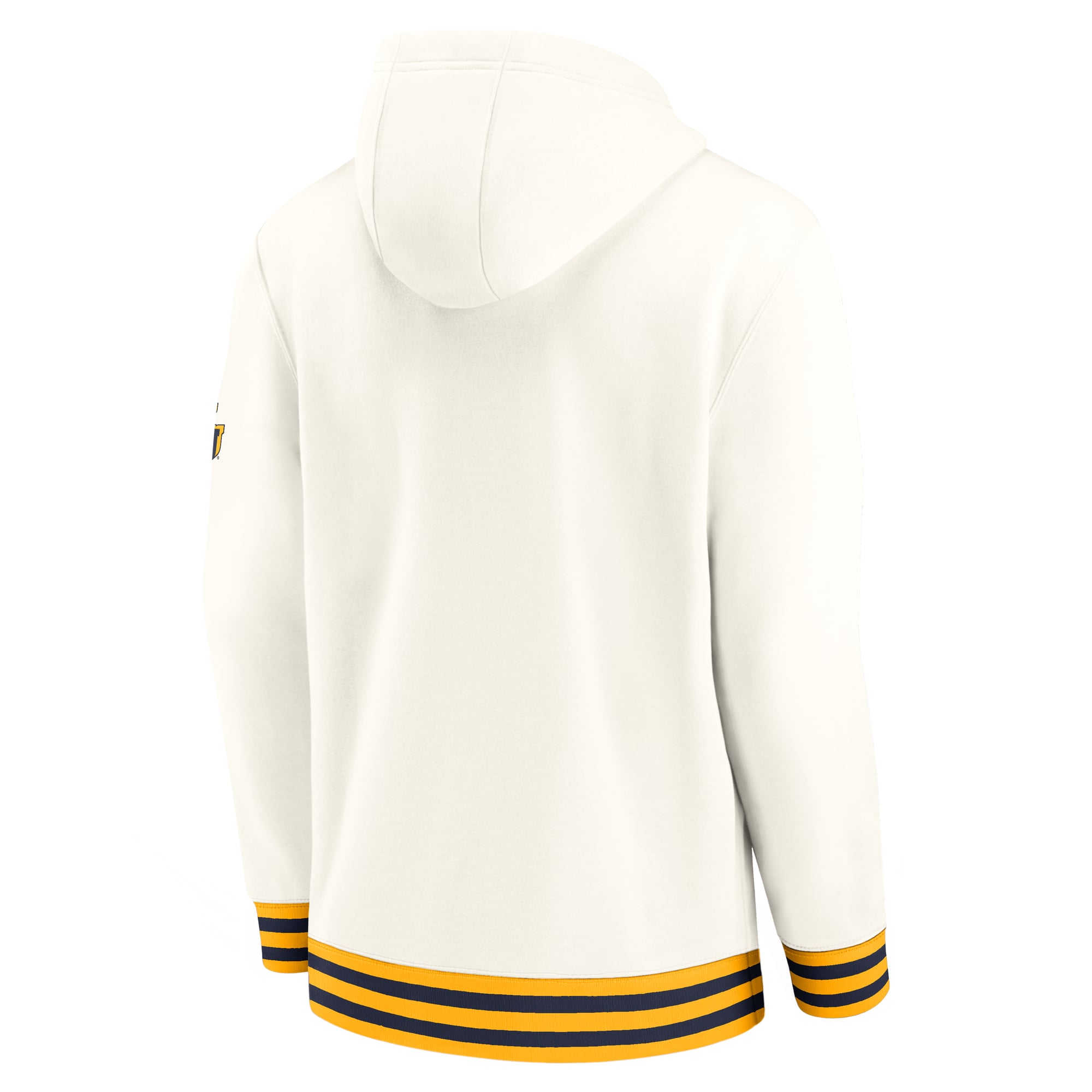 Men's Nike Cream West Virginia Mountaineers Legacy Retro Pullover Hoodie