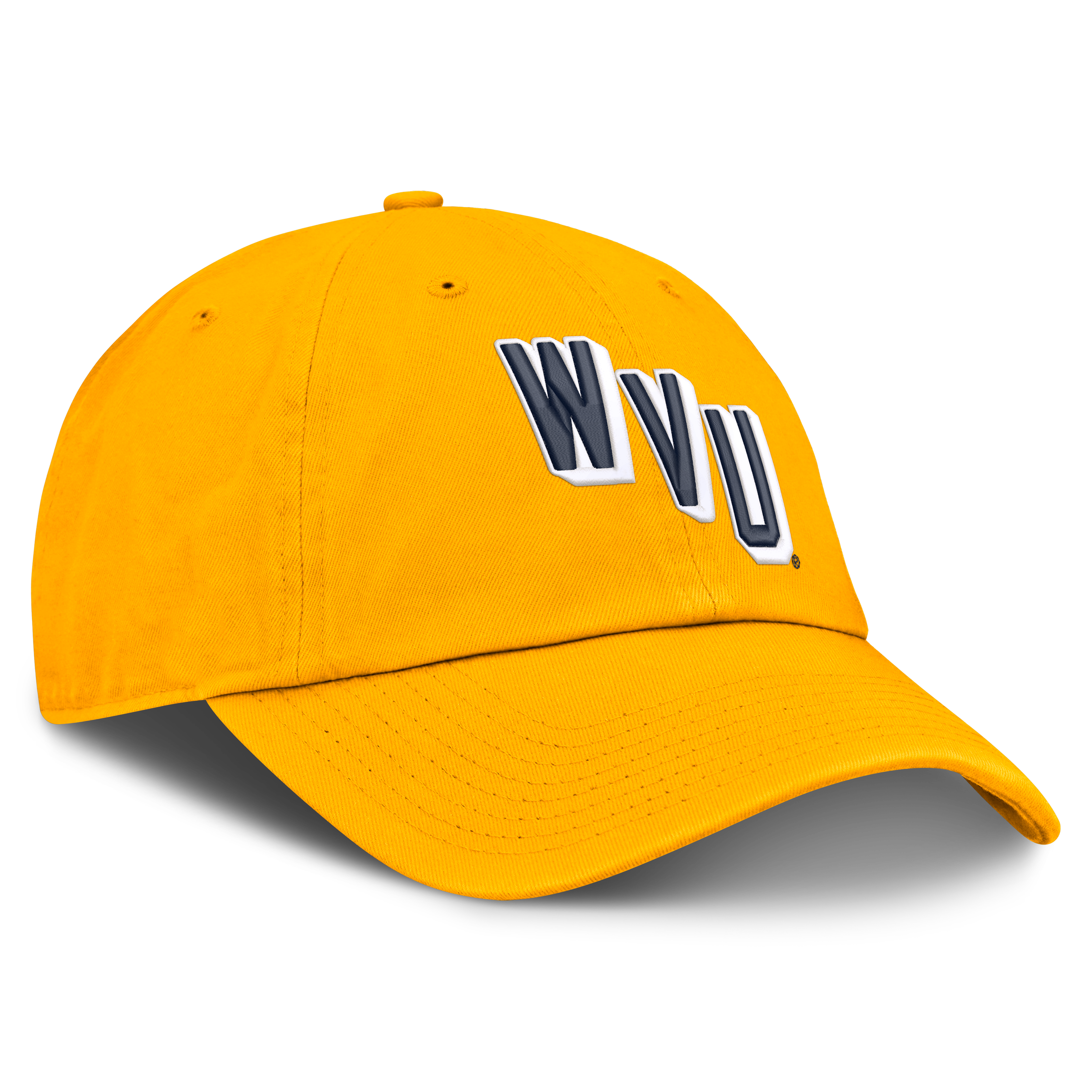 Casquette ajustable Nike Gold West Virginia Mountaineers Legacy Letter & Mascot Club pour homme