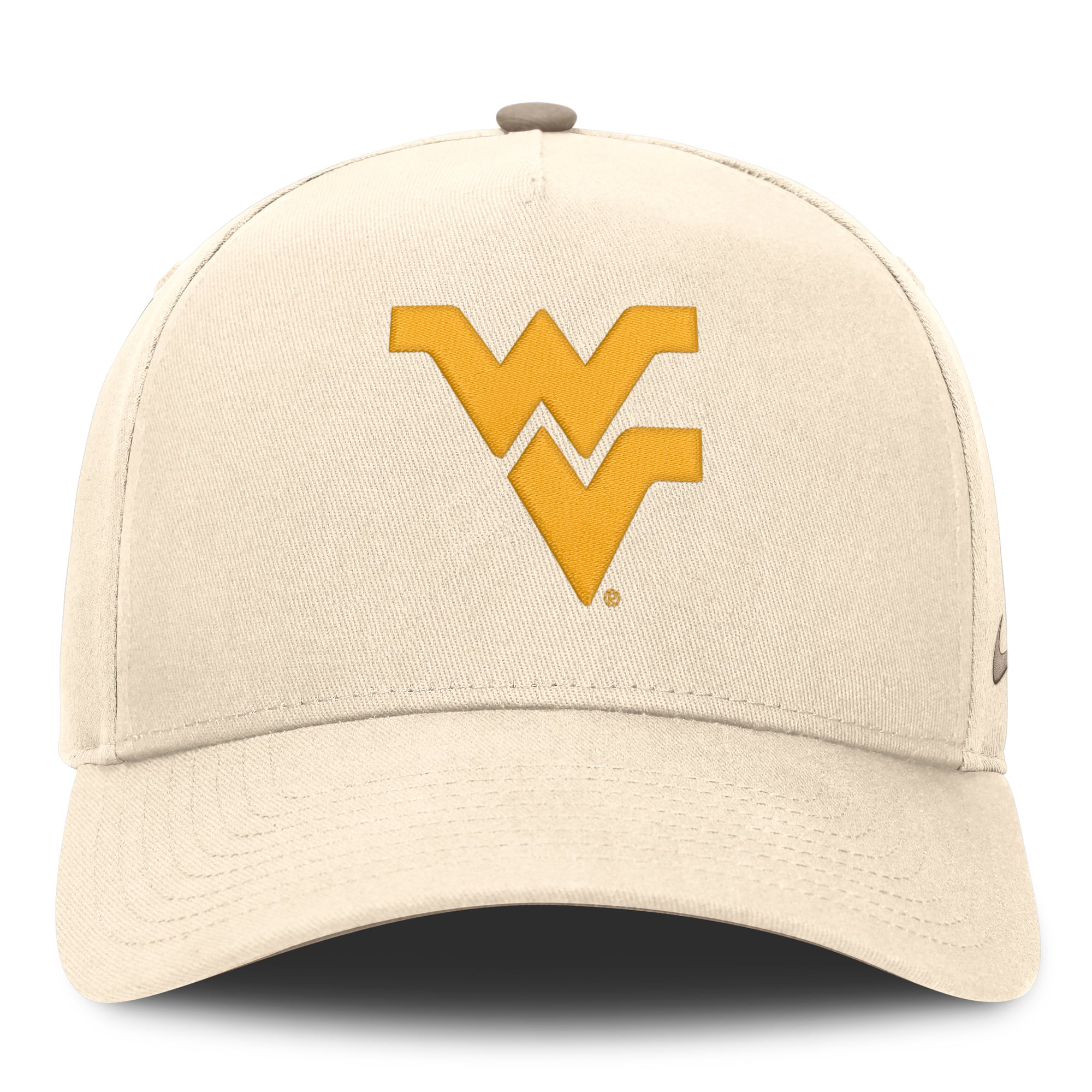 Casquette ajustable Nike Natural West Virginia Mountaineers Rise pour homme