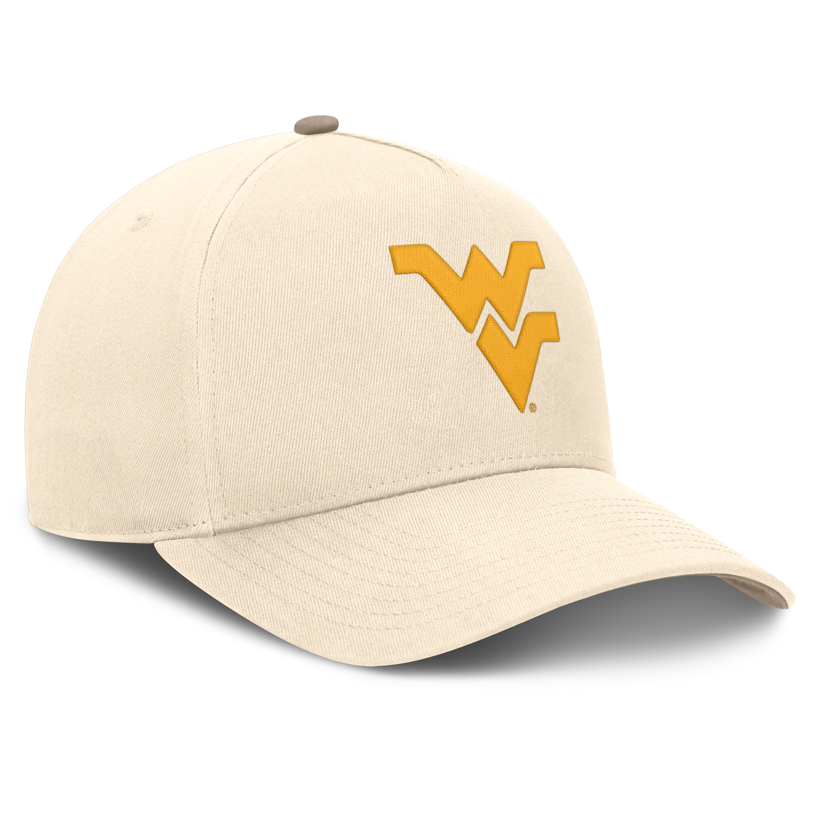 Casquette ajustable Nike Natural West Virginia Mountaineers Rise pour homme