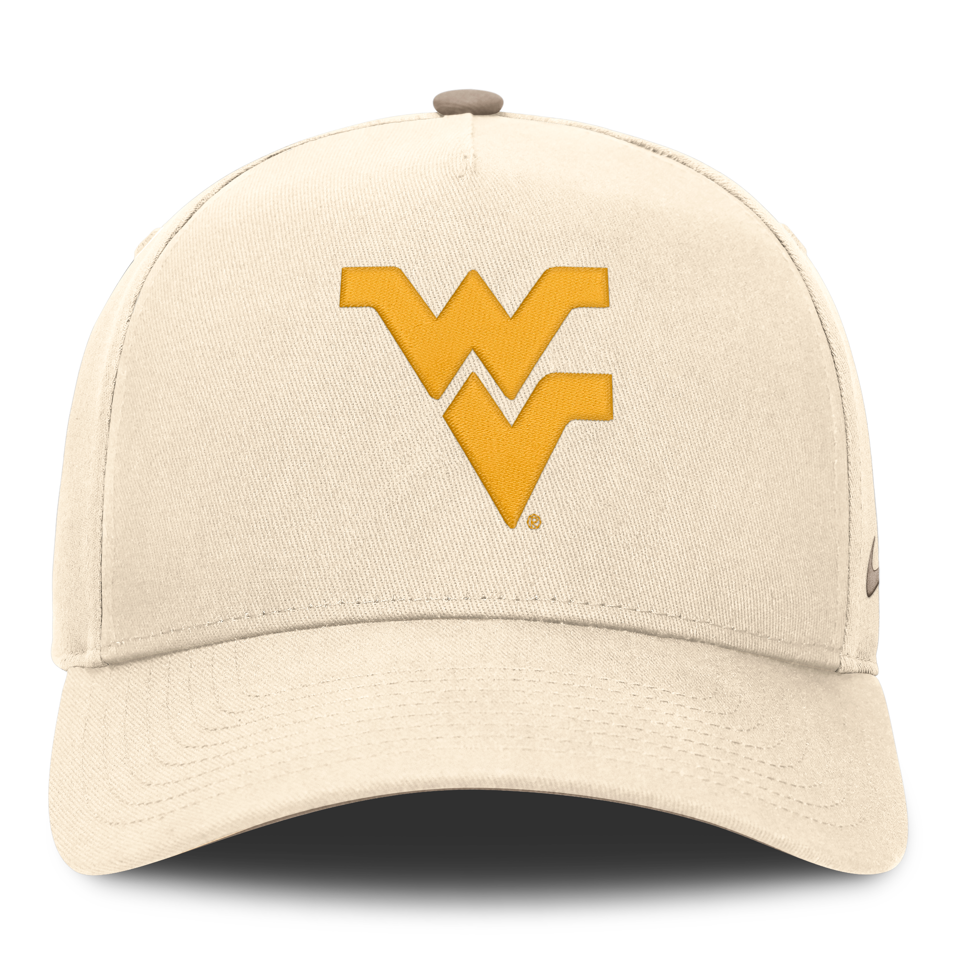 Casquette ajustable Nike Natural West Virginia Mountaineers Rise pour homme