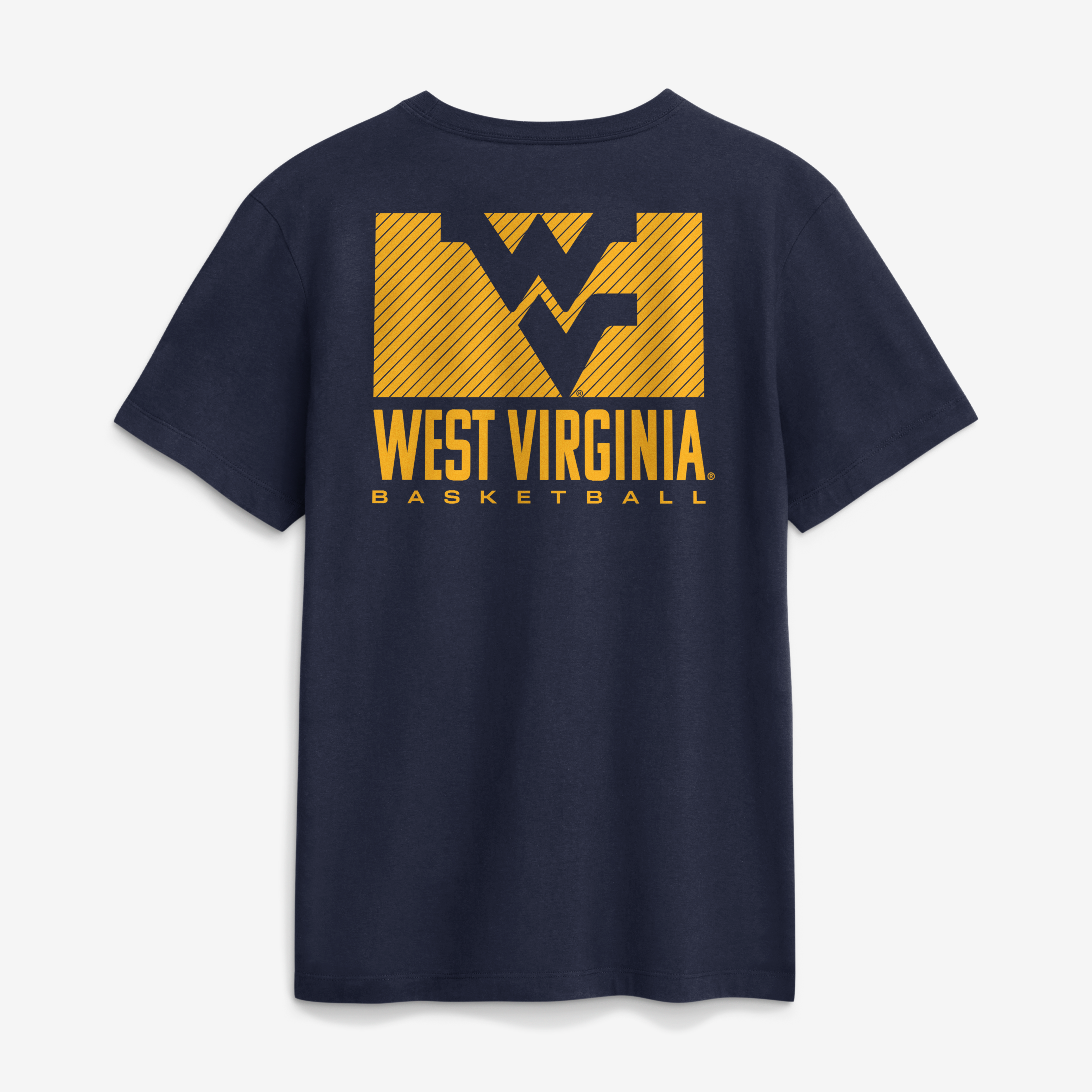 Men's Nike  Navy West Virginia Mountaineers Courtside Dri-FIT T-Shirt