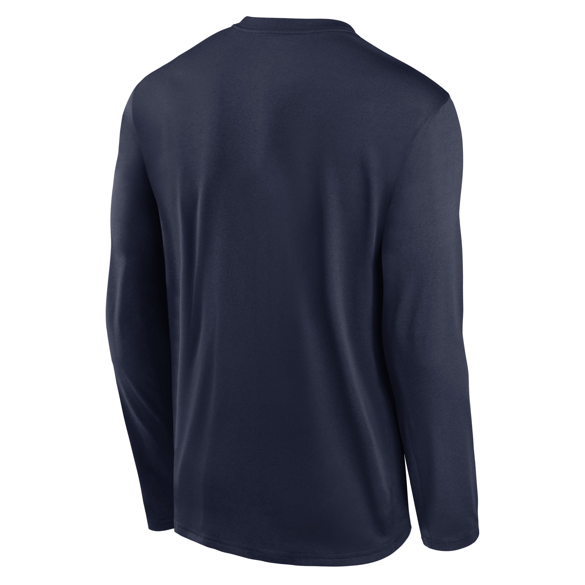 T-shirt à manches longues Nike bleu marine West Virginia Mountaineers Courtside Legend Dri-FIT pour homme