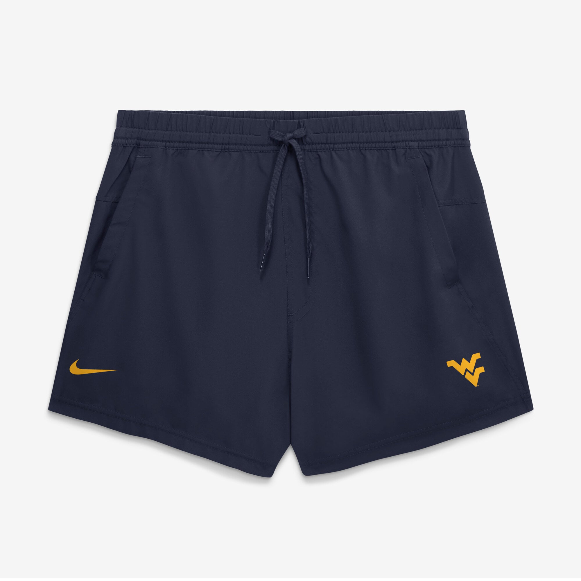 Men's Nike Navy West Virginia Mountaineers Primary Logo Form Dri-FIT Shorts