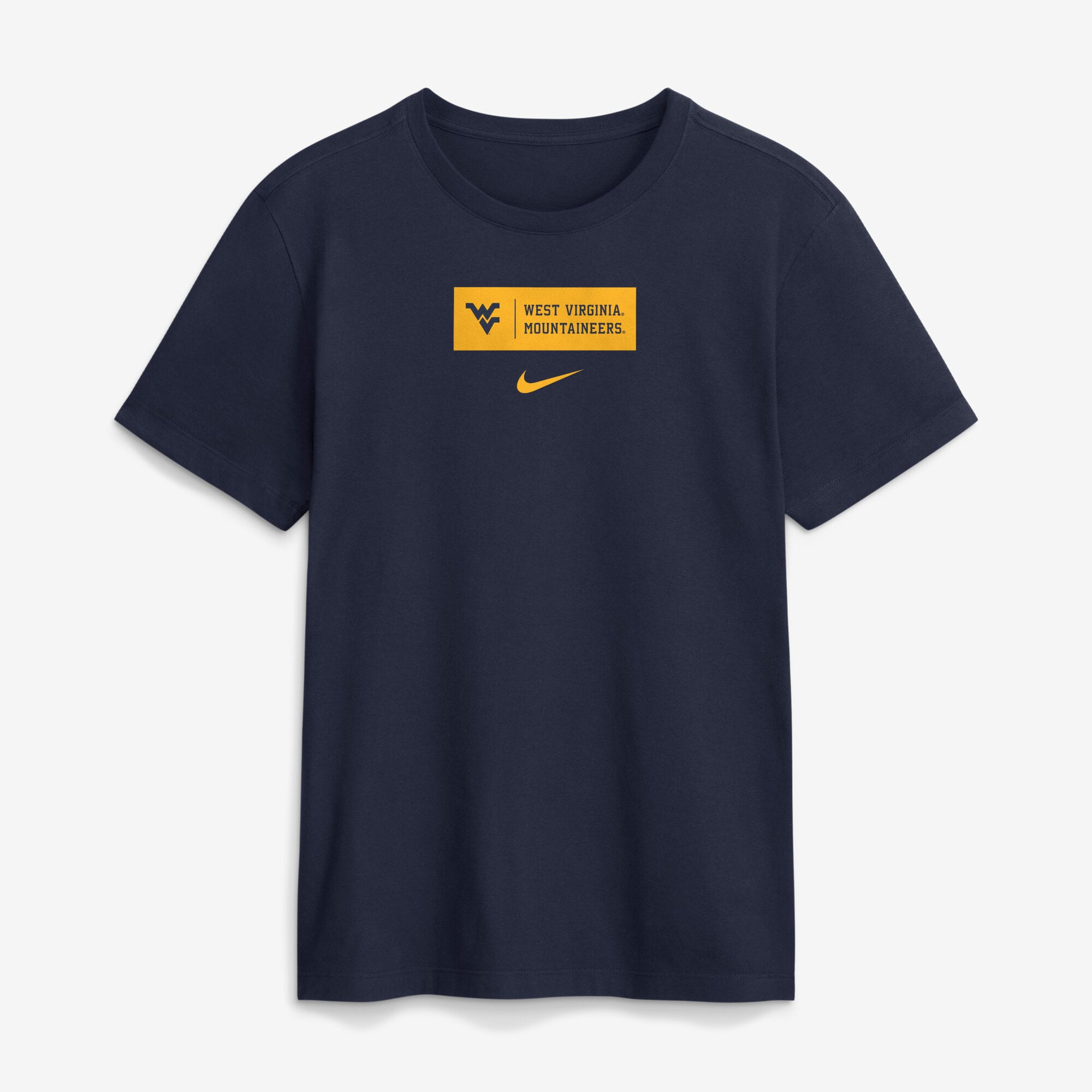 Men's Nike Navy West Virginia Mountaineers Primetime Crew T-Shirt